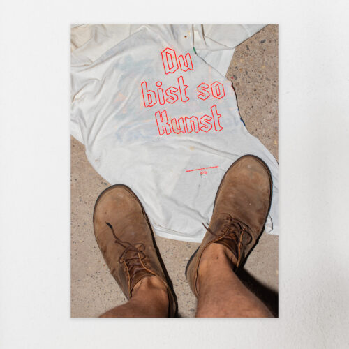 kunst am boden | poster