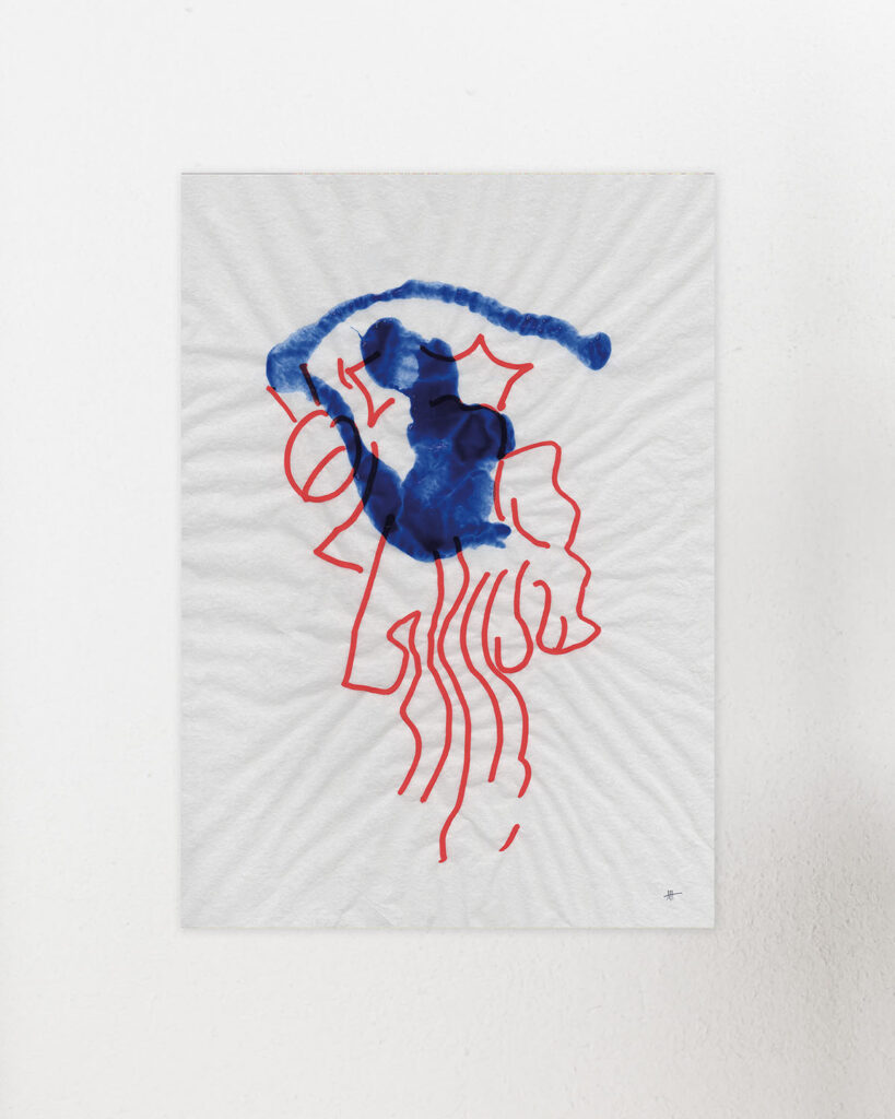 follow the blue | kunstdruck