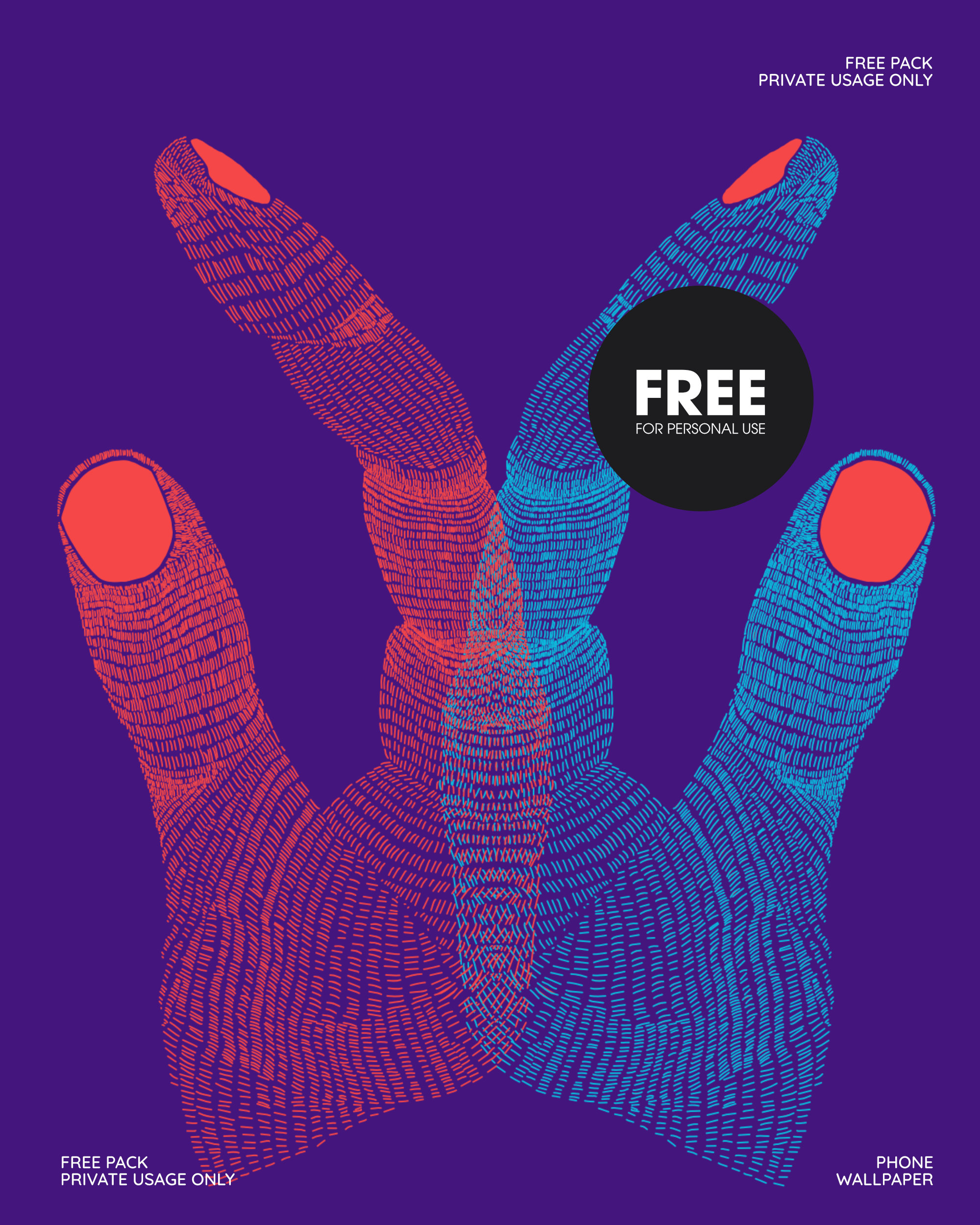 Illustrious Hands | phone | freebie