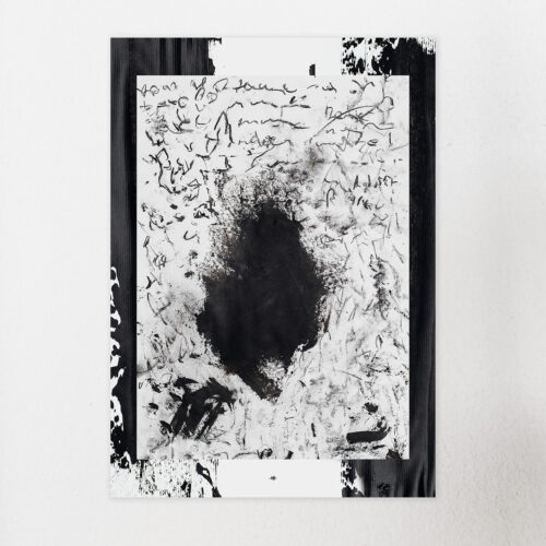 ungewiss | kunstdruck