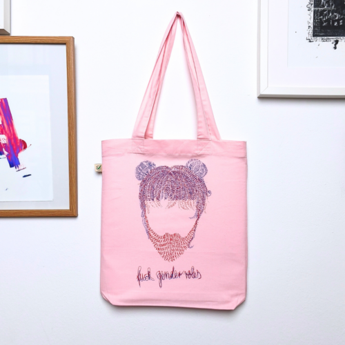 fck genderroles | totebag | limited
