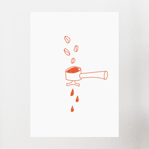 siebträgerin | kunstdruck