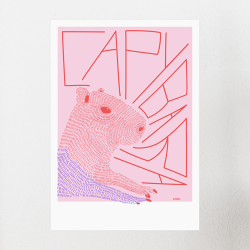 capybara | kunstdruck