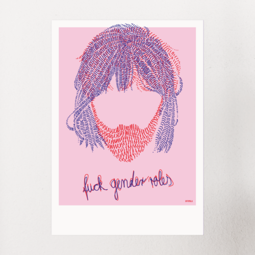 fuck Genderroles | kunstdruck