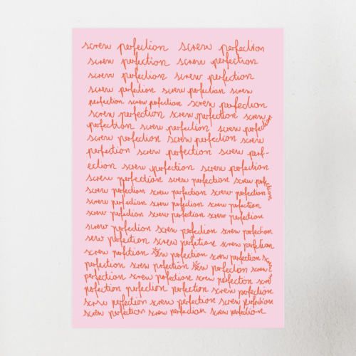 screw perfection | kunstdruck