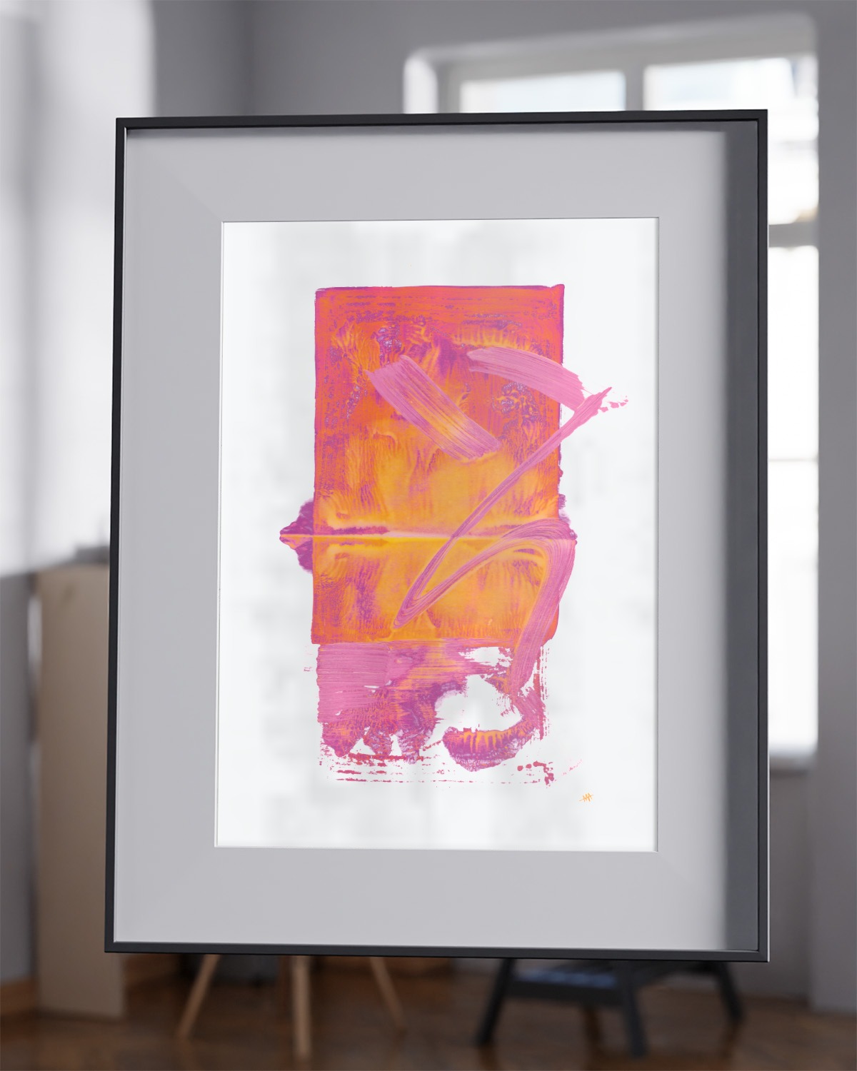 KD-24-2005-05-makesense – vandrangl-poster-dubistsokunst-framed