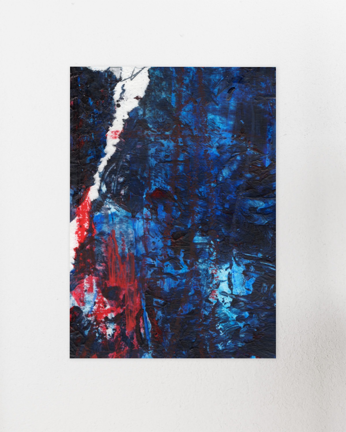 blue is blue | Kunstdruck