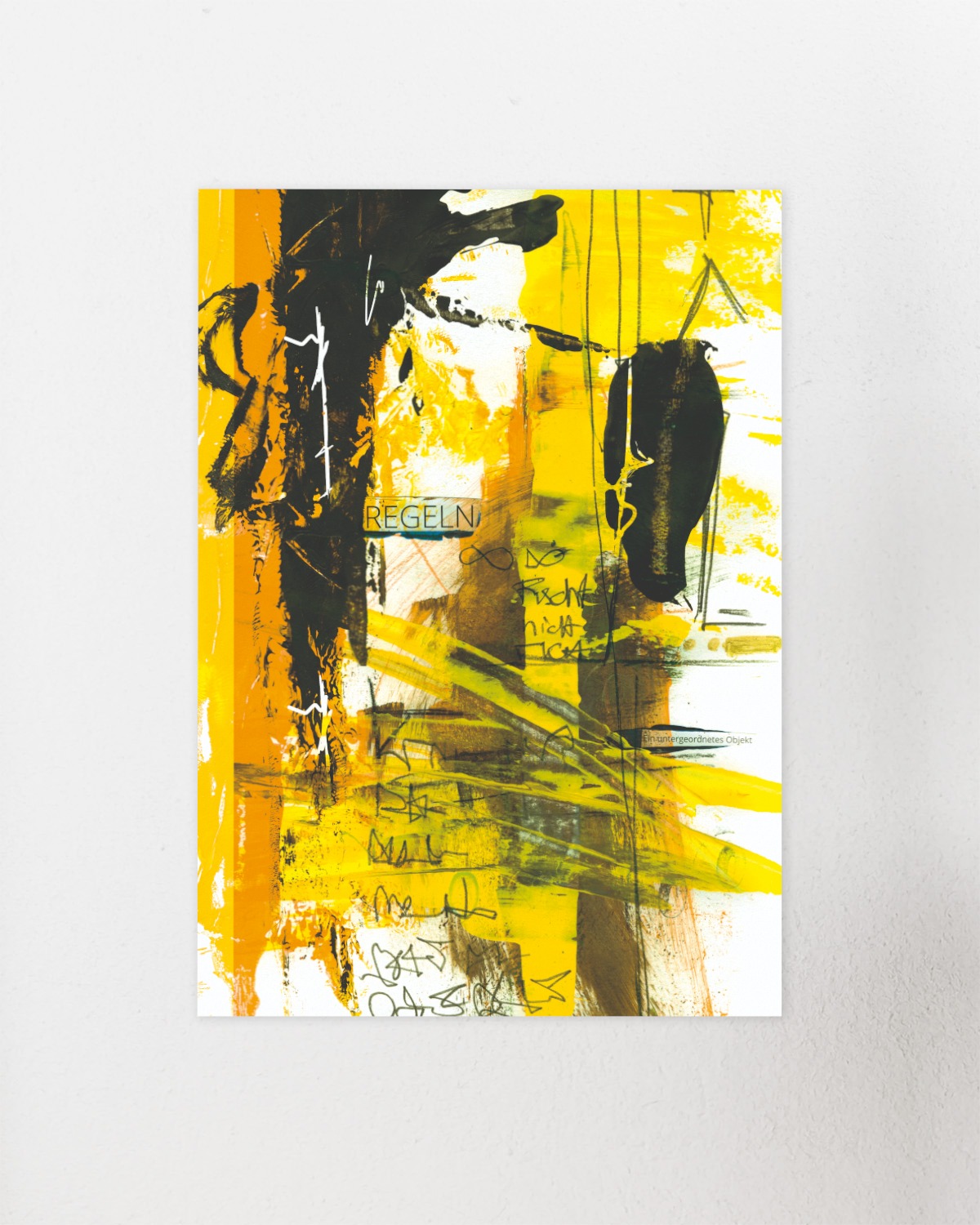 regeln sind regeln | Kunstdruck