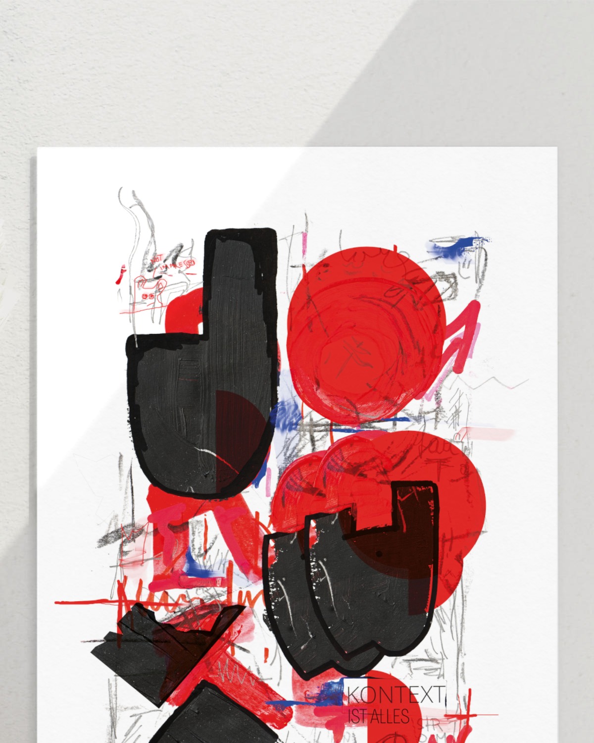 kontext-isalles – vandrangl-Kunstdruck-blanko-close