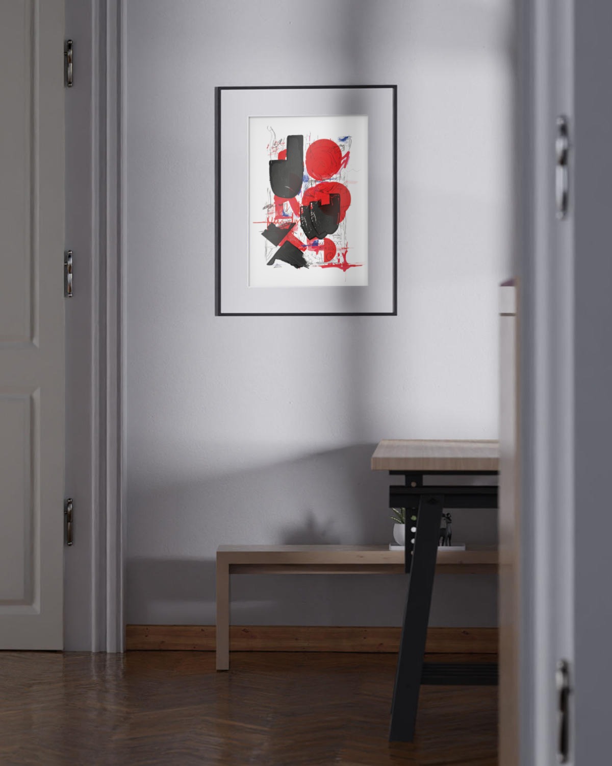 kontext-isalles – vandrangl-Kunstdruck-blanko-framed-faraway