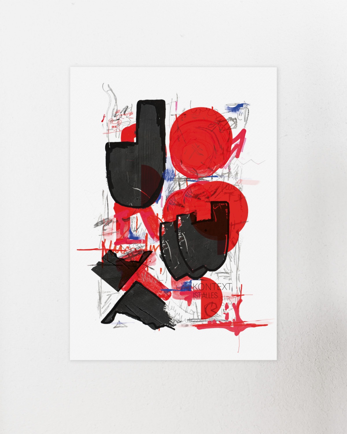 kontext ist alles | kunstdruck