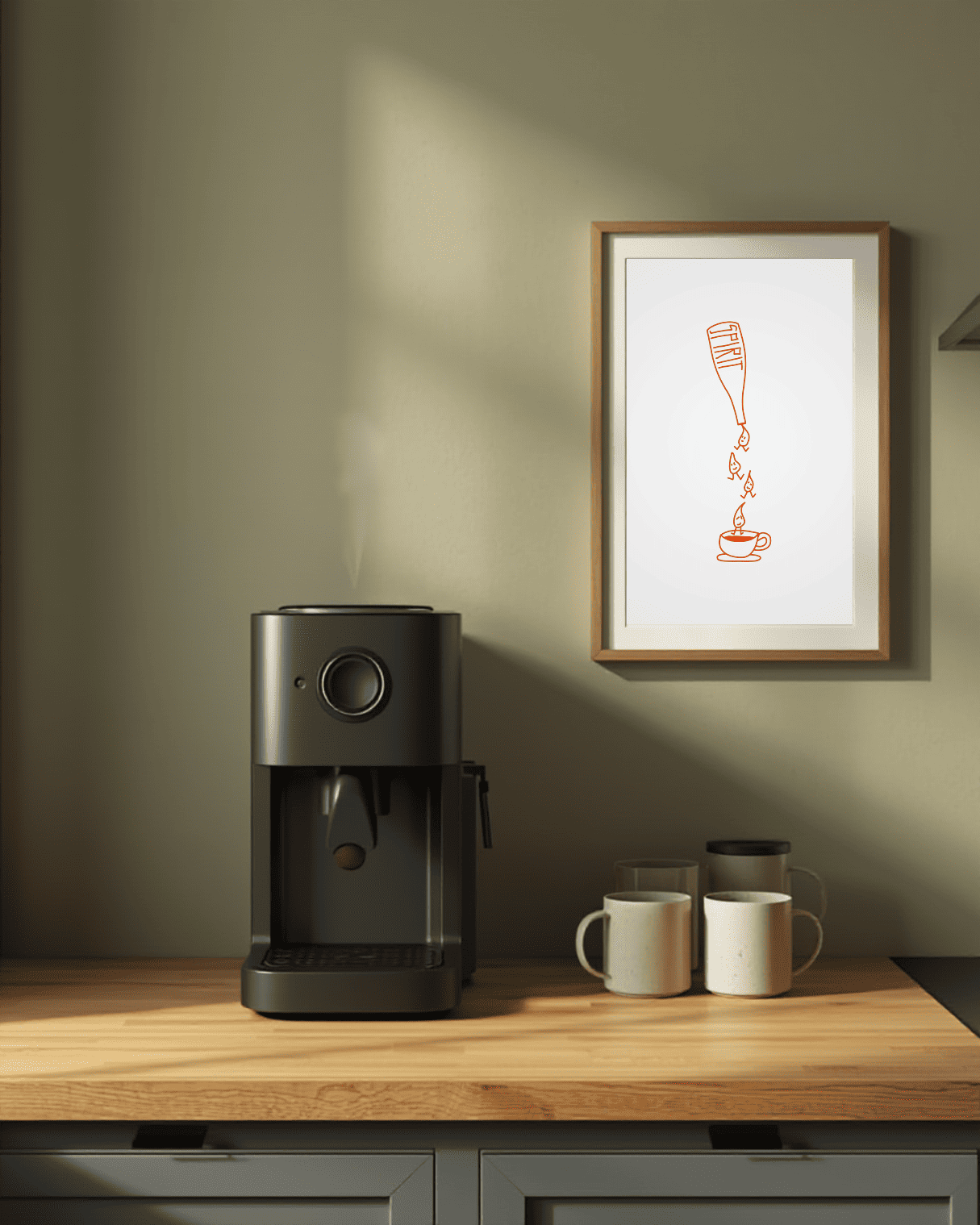 god spirits | kunstdruck