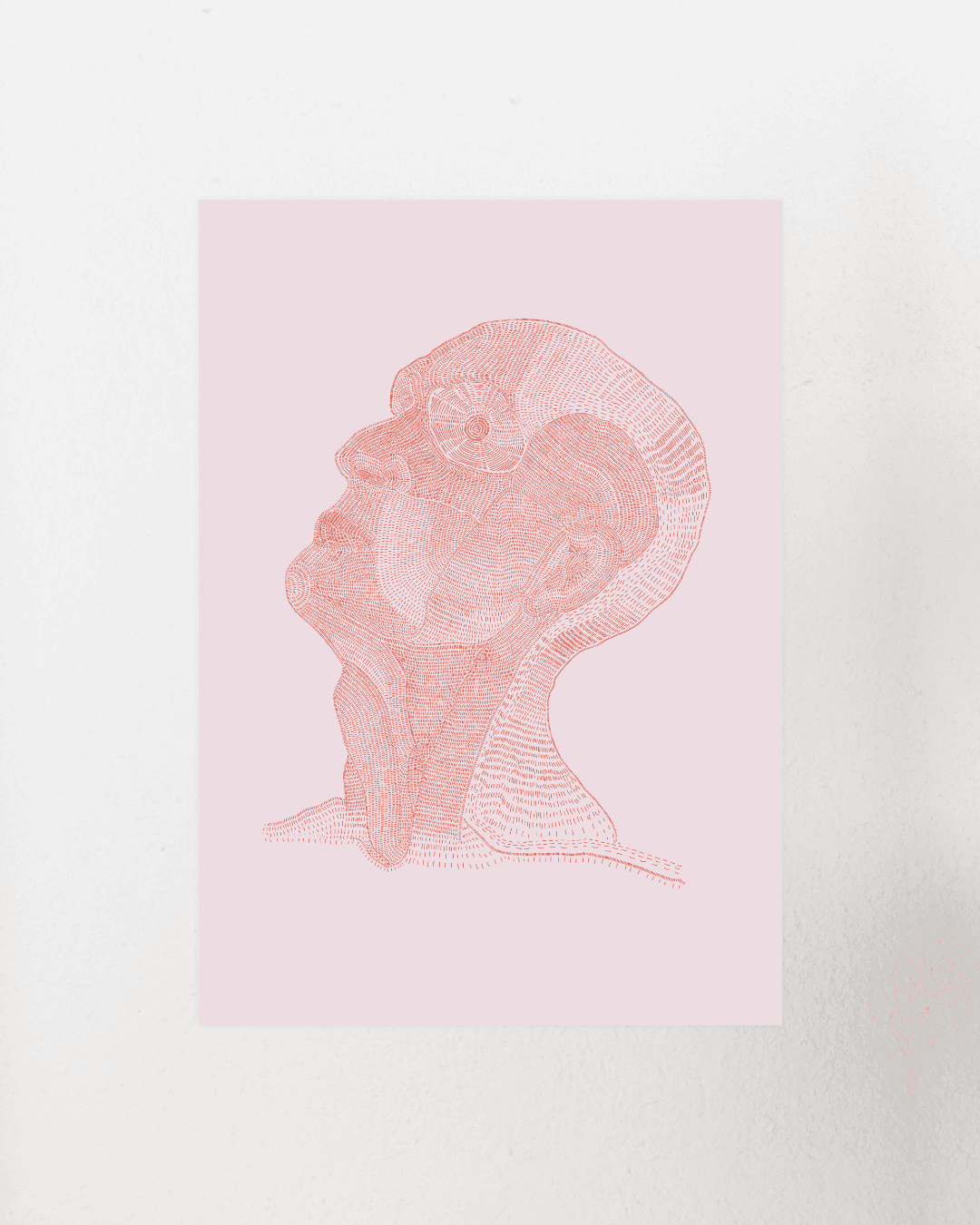 not talking head | kunstdruck